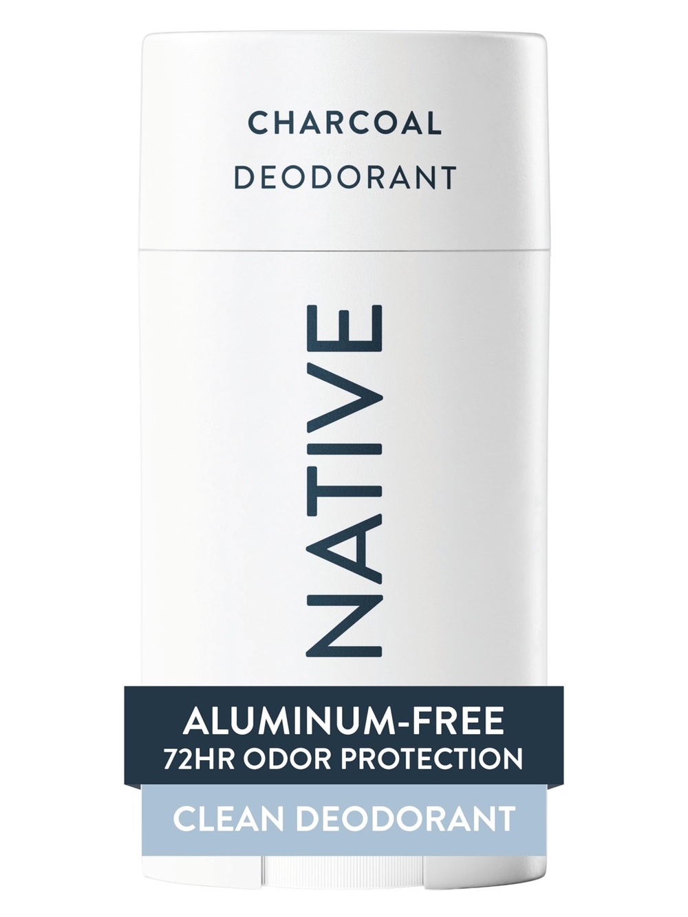 Native Deodorant, 72 Hour Odor Control, Aluminum Free, Charcoal 2.65oz